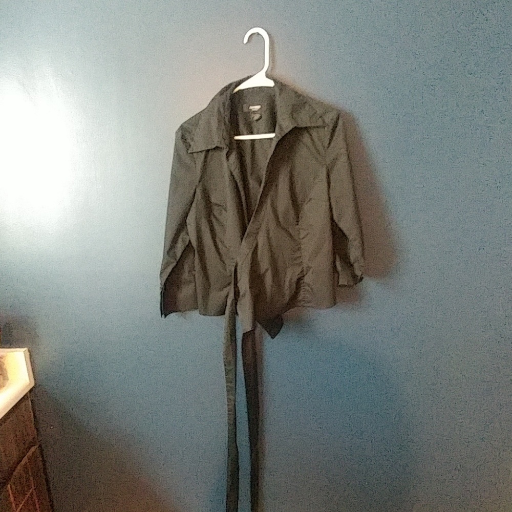 Wrap blouse